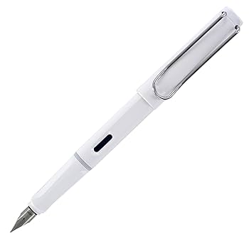 Amazon.com : Lamy Safari White Fountain Pen - Fine Nib L19